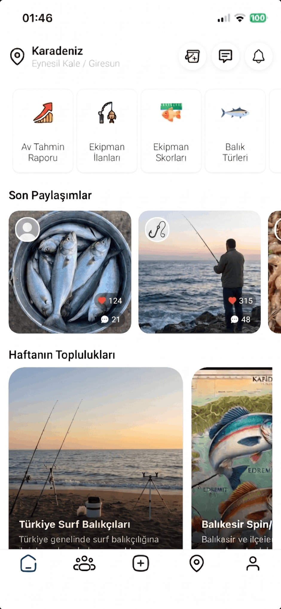 Fisher Uygulama
